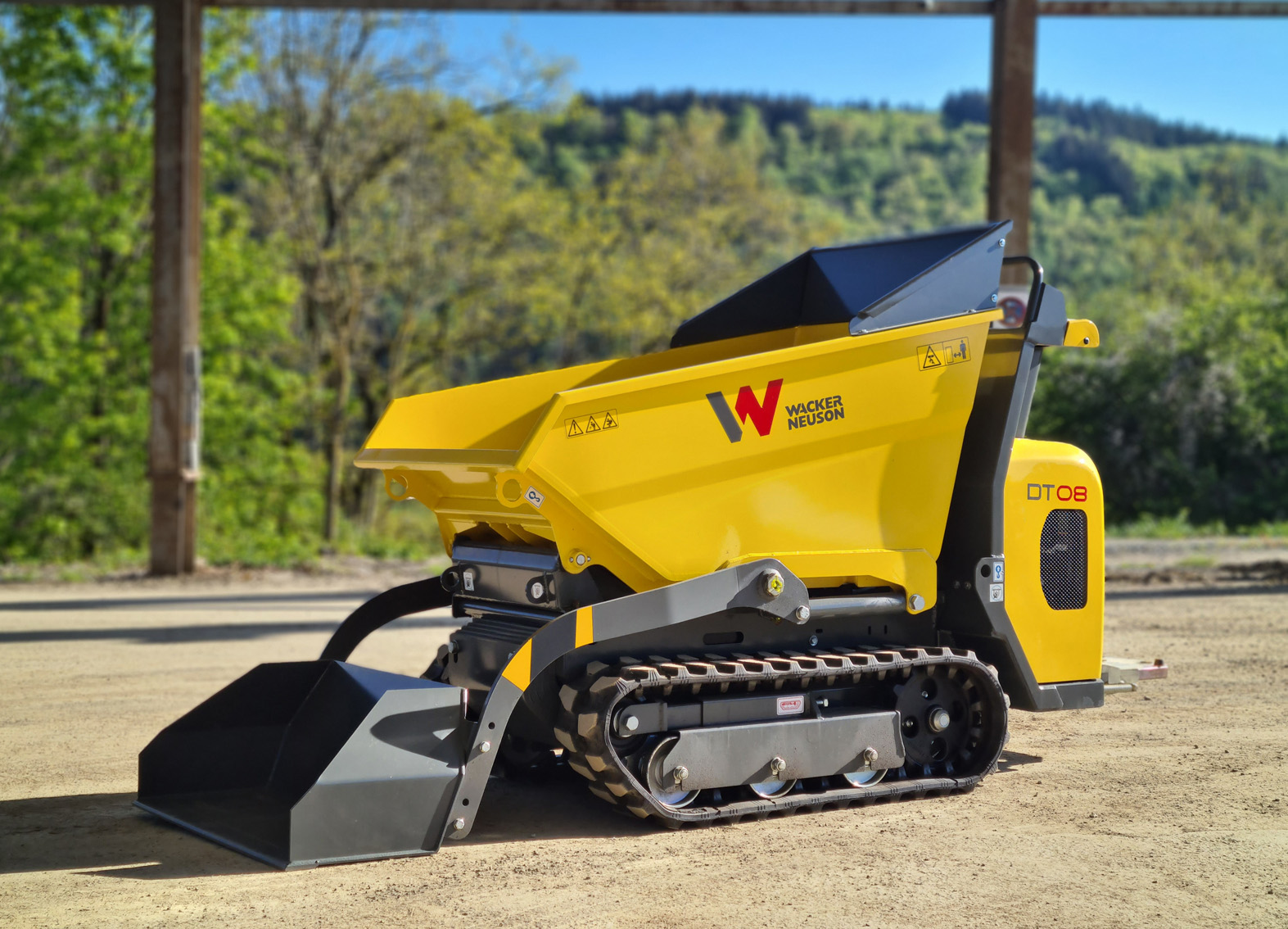 0,8 t Dumper mieten - Wacker Neuson DT08